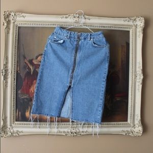 Top shop below the knee skirt.